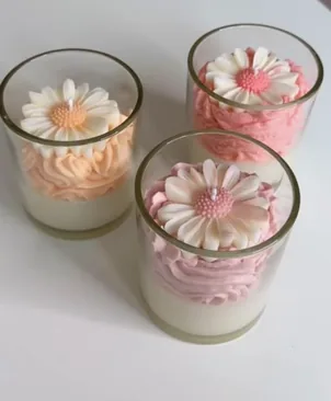 Margarita Crema — Velas Artesanales