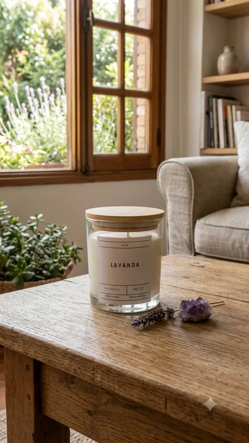 Wood — Velas Aromáticas